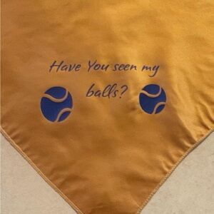 Dog bandana “have You seen my balls”